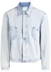Ymc You Must Create Ymc Loft Panelled Denim Jacket In Blue
