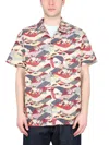 Ymc You Must Create Ymc Graphic Printed Straight Hem Shirt