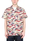 Ymc You Must Create Ymc Graphic Printed Straight Hem Shirt
