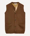 Ymc You Must Create Ymc Mens Appalachian Hand-knitted Waistcoat