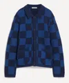 Ymc You Must Create Ymc Mens Baker Checkerboard Cardigan