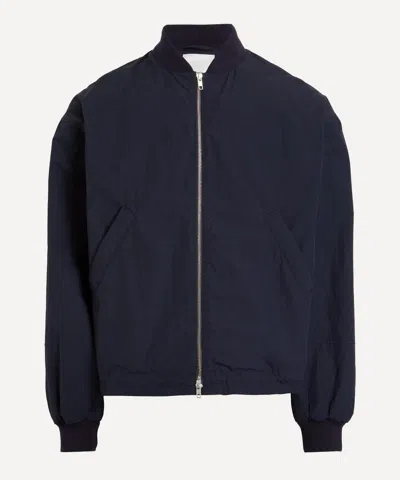 Ymc You Must Create Ymc Mens Basement Bomber Jacket In Blue