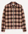 Ymc You Must Create Mens Bowie Check Overshirt In Multi