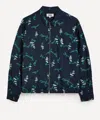 Ymc You Must Create Ymc Mens Bowie Floral Embroidered Overshirt