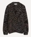 Ymc You Must Create Ymc Mens Kurt Space-dyed Black Cardigan