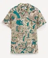 Ymc You Must Create Ymc Mens Malick Animal-print Shirt
