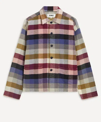 Ymc You Must Create Ymc Mens Pj Check Overshirt