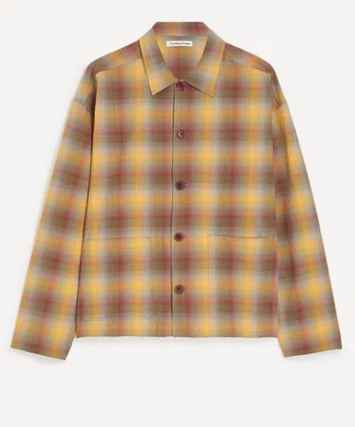 Ymc You Must Create Ymc Mens Pj Contrast Check Overshirt In Multi