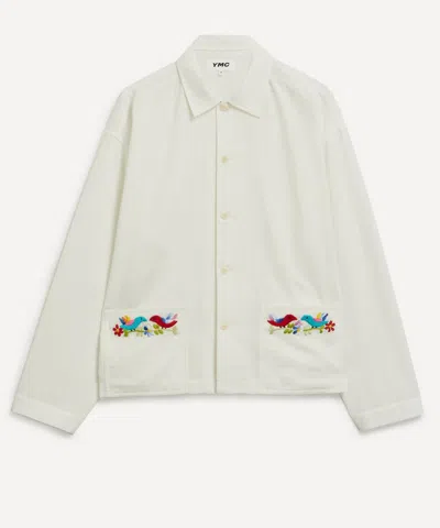 Ymc You Must Create Ymc Mens Pj Embroidered Overshirt