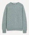 Ymc You Must Create Ymc Mens Suedehead Crew-neck Jumper