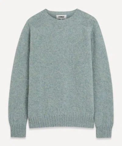 Ymc You Must Create Ymc Mens Suedehead Crew-neck Jumper