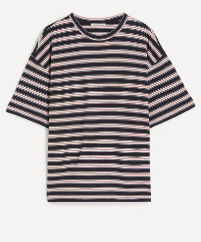 Ymc You Must Create Ymc Mens Triple Stripe T-shirt In Black