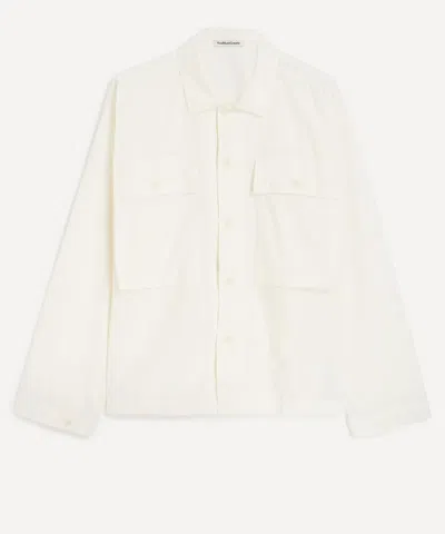Ymc You Must Create Ymc Mens White Military Shirt