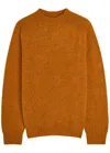 Ymc You Must Create Ymc Montland Wool Jumper In Orange