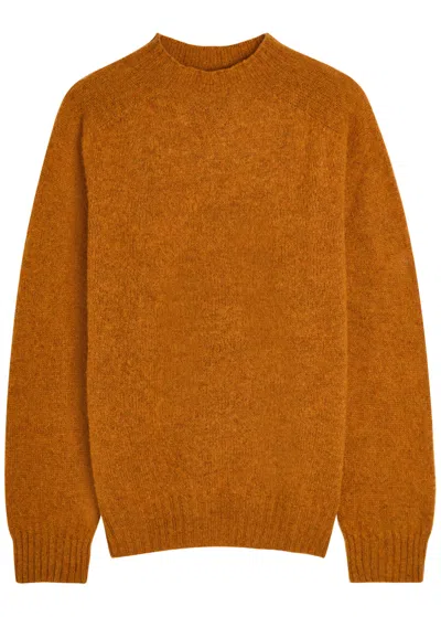 Ymc You Must Create Ymc Montland Wool Jumper In Orange