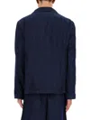 Ymc You Must Create Notched Lapel Long Sleeve Jacket With Pockets In Multi