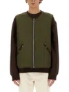 Ymc You Must Create Ymc Reversible Vest In Brown