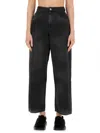 Ymc You Must Create Ymc Jeans Metallic Accent In Black