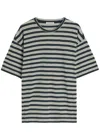 Ymc You Must Create Ymc Striped Cotton-knit T-shirt In Multi