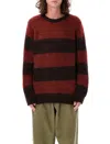Ymc You Must Create Ymc Stripes Mohair Sweater