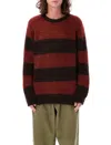 Ymc You Must Create Ymc Stripes Mohair Sweater