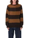 Ymc You Must Create Ymc Stripes Shetland Sweater