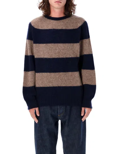 Ymc You Must Create Ymc Stripes Shetland Sweater