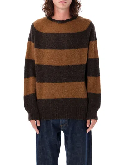 YMC YOU MUST CREATE YMC STRIPES SHETLAND SWEATER