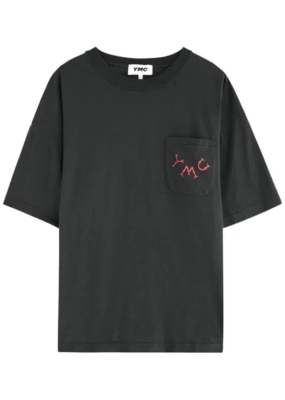 Ymc You Must Create Ymc Triple Pocket Cotton T-shirt In Black