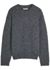 Ymc You Must Create Ymc Undertones Wool-blend Jumper In Gray