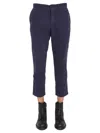 Ymc You Must Create Ymc Velvet Pants In Blue