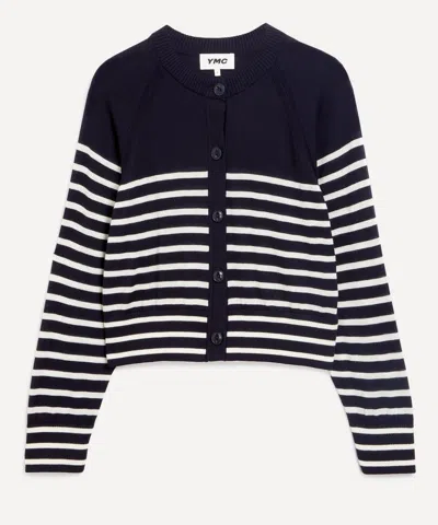 Ymc You Must Create Ymc Women's Foxtail Stripe Cardigan