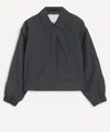Ymc You Must Create Ymc Women's Heath Charcoal Bomber Jacket In Gray
