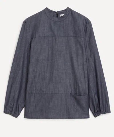 Ymc You Must Create Ymc Women's Indigo Cart Top In Purple