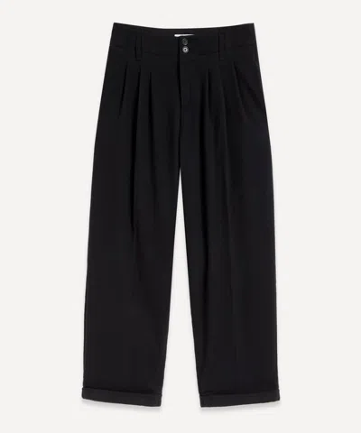 Ymc You Must Create Keaton Straight-leg Trousers In Black