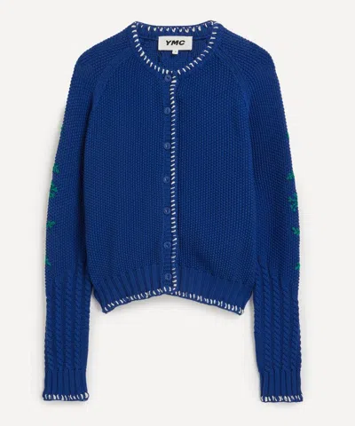 Ymc You Must Create Ymc Women's Lotus Embroidered Cardigan