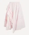 Ymc You Must Create Ymc Women's Pink Draped Skirt In Pink