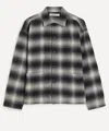 Ymc You Must Create Ymc Women's Pj Check Overshirt In Black