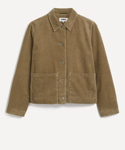 Ymc You Must Create Ymc Women's Ronnie Olive Corduroy Chore Jacket