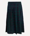Ymc You Must Create Ymc Women's Rosetta Pleated Plaid Midi Skirt