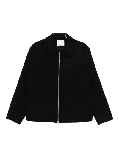 Ymc You Must Create Zip-up Wool Jacket In Black