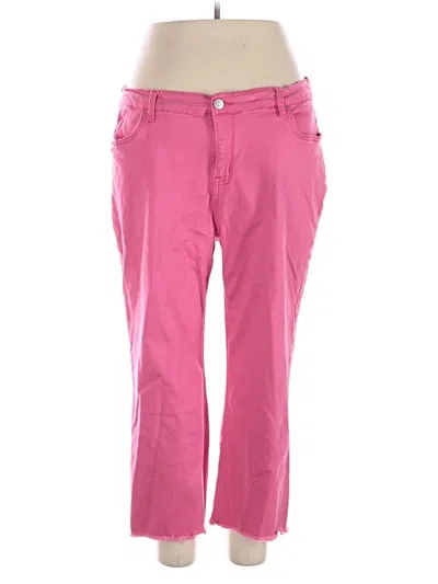 Pre-owned Ymi Casual Pants In Pink