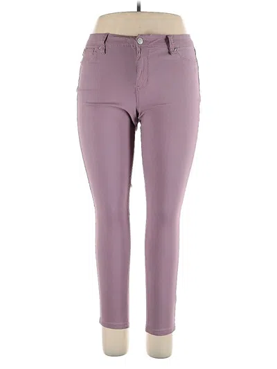 Pre-owned Ymi Casual Pants In Purple