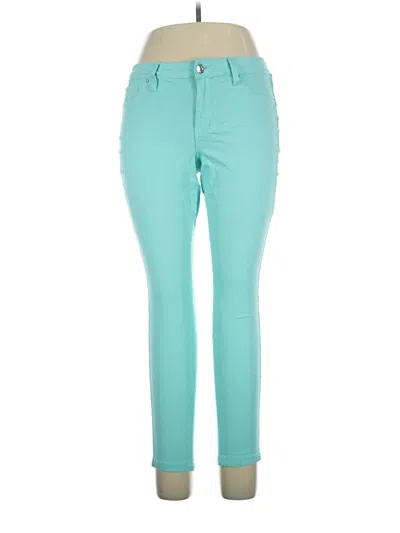 Pre-owned Ymi Casual Pants In Teal