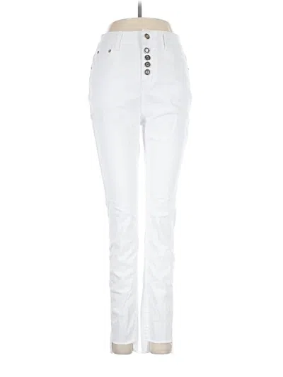 Pre-owned Ymi Casual Pants In White