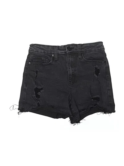 Pre-owned Ymi Denim Shorts In Black