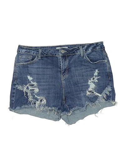 Pre-owned Ymi Denim Shorts In Blue