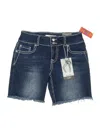 Ymi Denim Shorts In Blue