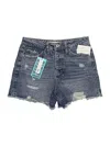 Ymi Denim Shorts In Blue