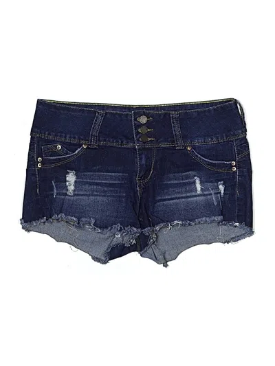 Pre-owned Ymi Denim Shorts In Blue